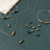 Picture of Eco-friendly Vacuum Plating 304 Stainless Steel Beads For DIY Jewelry Making Oval Multicolor 6mm x 5mm