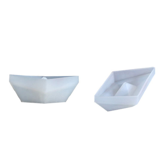 Picture of Silicone Resin Mold For Candle Soap DIY Making Boat White