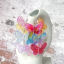 Image de Boucles d'Oreilles Insecte en Résine Argent Mat Multicolore Papillon Couleur du Dégradé 1 Paire