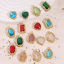 Picture of Eco-friendly 304 Stainless Steel Charms 18K Gold Plated Geometric