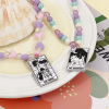 Picture of Acrylic Tarot Pendants Rectangle Cat Black & White 3.8cm x 2.3cm