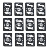 Picture of Acrylic Tarot Pendants Rectangle Cat Black & White 3.8cm x 2.3cm