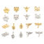 Picture of 201 Stainless Steel Charms Multicolor Snake Animal Dragonfly Hollow