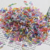 Picture of Glass Seed Beads Tube Multicolor About 7mm x 2mm