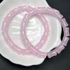 Picture of Lampwork Glass Stylish Dainty Bracelets Delicate Bracelets Beaded Bracelet Multicolor Bamboo-shaped Imitation Jade Elastic