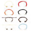 Picture of Transparent Glass Globe Bubble Bottle Braided Bracelets Accessories Findings Multicolor Curved Tube Can Open