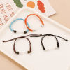 Picture of Transparent Glass Globe Bubble Bottle Braided Bracelets Accessories Findings Multicolor Curved Tube Can Open