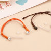 Picture of Transparent Glass Globe Bubble Bottle Braided Bracelets Accessories Findings Multicolor Curved Tube Can Open