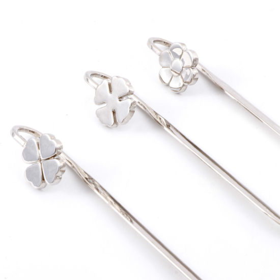 Picture of Zinc Based Alloy Bookmark Silver Tone 14cm