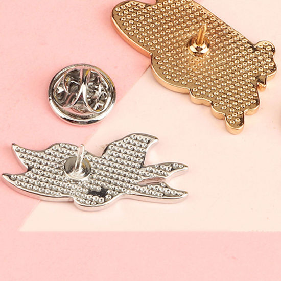 Immagine di Insetto Spilla Farfalla Multicolore Smalto 1 Pz