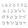 Picture of Brass Charms Real Platinum Plated Capital Alphabet/ Letter Message " A-Z "