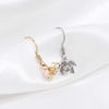 Picture of Brass Pendants Real Gold Plated Flower Leaves 3D