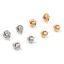 Picture of Brass Ear Post Stud Earrings Real Gold Plated Ball Of Yarn With Loop
