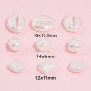 Picture of Acrylic Beads For DIY Jewelry Making White Shell Tortoise Imitation Pearl