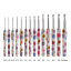 Image de Aiguilles Crochets en Aluminium en Aluminium+Plastique Multicolore 15cm long, 1 Pièce