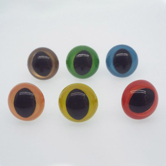 Picture of Plastic Toy Doll Making Multicolor Round Eye