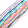 Picture of 2 Strands (Approx 330 PCs/Strand) Polymer Clay Katsuki Beads Round Multicolor Pearlized About 6mm Dia