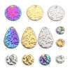 Picture of 304 Stainless Steel Geometry Series Charms Multicolor Geometric