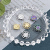 Изображение Экологичный 304 Нержавеющая Сталь галактика Подвески Солнце Разноцветный Основы для Кабошонов (Подходит 4мм ) 3 ШТ