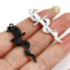 Picture of Zinc Based Alloy Pendants Multicolor Sword Snake 4cm x 1.4cm