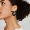 Imagen de Acrílico Gótico Pendientes Multicolor Halloween Murciélago Halloween Calabaza 1 Par