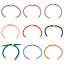 Picture of Polyester Braided Semi-finished Bracelets For DIY Handmade Jewelry Making Accessories Findings Multicolor Adjustable 20.5cm(8 1/8") long