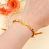 Picture of Polyester Braided Semi-finished Bracelets For DIY Handmade Jewelry Making Accessories Findings Multicolor Adjustable 20.5cm(8 1/8") long