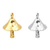 Imagen de Zamak Colgantes Charms Seta 3D 25.5mm x 19mm, 5 Unidades