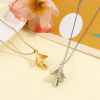 Imagen de Zamak Colgantes Charms Seta 3D 25.5mm x 19mm, 5 Unidades