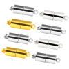 Picture of Zinc Based Alloy Magnetic Clasps Cylinder Multicolor 20mm x 5mm