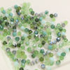 Picture of Glass Beads For DIY Jewelry Making Bicone Multicolor Faceted About 4mm x 4mm
