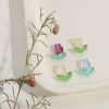 Picture of Glass Beads For DIY Jewelry Making Rose Flower Multicolor Lily Of The Valley Flower