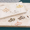 Picture of Zinc Based Alloy Halloween Charms Multicolor Halloween Bat Animal Hollow 24mm x 14mm