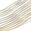 Image de Collier Tour de Cou Chaîne Maille Omega en 304 Acier Inoxydable 45.5cm Long, 1 Pièce