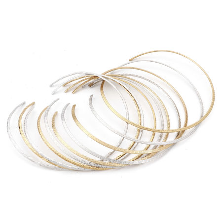304 Stainless Steel Handmade Link Chain Collar Neck Ring Necklace 42cm(16 4/8") long