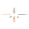 Picture of Brass Connectors Charms Pendants Real Gold Plated