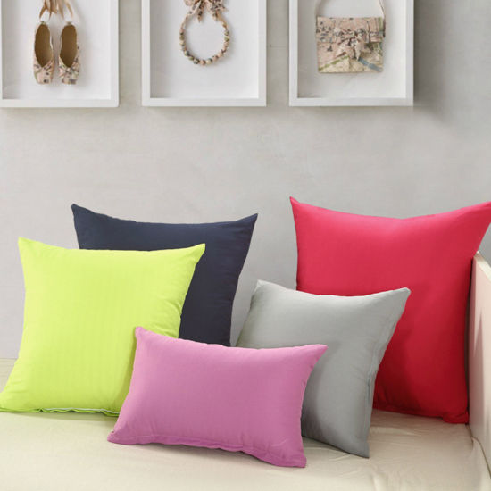 Image de 1 Pièce Taies d'Oreiller en Spandex Multicolore Carré