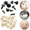 Picture of Plastic DIY Handmade Craft Materials Accessories Black Doll Eye