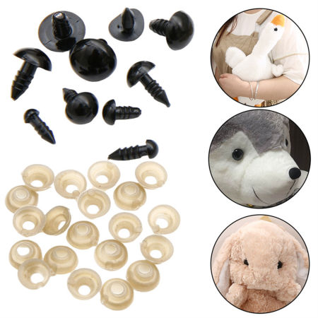 Plastic DIY Handmade Craft Materials Accessories Black Doll Eye