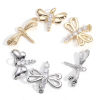 Imagen de Latón Insecto Colgantes Charms Oro Real Chapado 2 Unidades