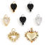 Picture of Brass Valentine's Day Charms Real Gold Plated Heart