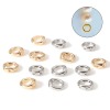Imagen de Latón Protectores del Alambre Ronda Oro Real Chapado 5.2mm x 5mm, 10 Unidades