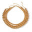 Imagen de Enchapado al Vacío Ecológico Elegante Sencillo 18K Oro Real Chapado Acero Inoxidable 304 & Cobre Cadenas Bola Collar de Cuentas Para Mujeres Aniversario 1 Unidad