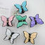 Image de Pince Griffe à Cheveux en Résine Rétro Multicolore Papillon 1 Pièce