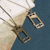 Picture of Zinc Based Alloy Halloween Pendants Multicolor Guillotine 3.7cm x 2.2cm