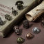 Picture of Brass Retro Spacer Beads For DIY Jewelry Making Multicolor Skeleton Skull Helmet 3D