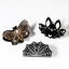 Picture of Acrylic Cute Hair Claw Clips Clamps Multicolor Halloween Bat Animal Halloween Cobweb