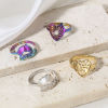 Picture of 304 Stainless Steel Open Adjustable Rings 16.9mm(US Size 6.5)