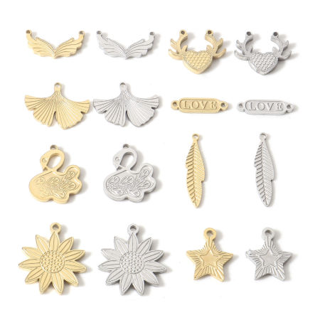 304 Stainless Steel Charms