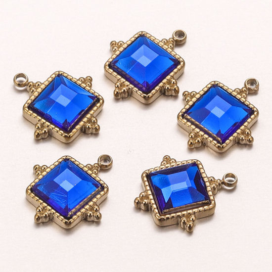 Image de Breloques en 304 Acier Inoxydable Géométrique 2 Pcs